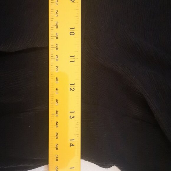 Signature Reitmans Ladies Black Size Medium Petite Wide Leg Pants - Picture 8 of 9